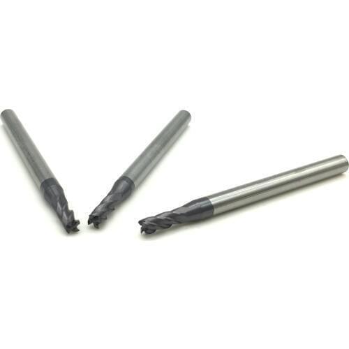 3mm Endmills 4 Flute HRC50 Carbide end mill machine Tungsten Steel cnc Milling Cutter EndMill machine cutting tools
