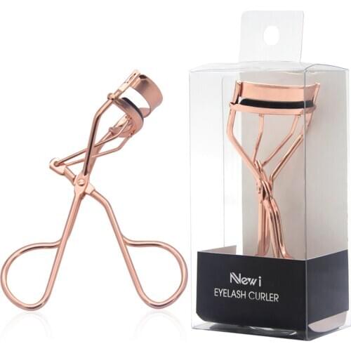Meifover metal long lasting curling eyelash curler beauty tool portable eyelash curler