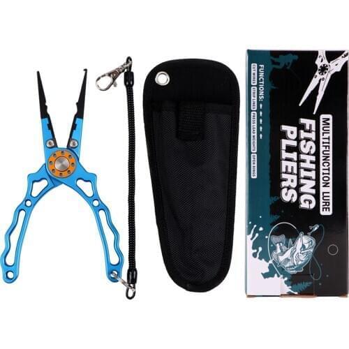 2021 New Arrival Fishing Pliers Hook Remover Squeeze Hook Separator Anti-Slip Tool Manual Lanyard Clamp Kit