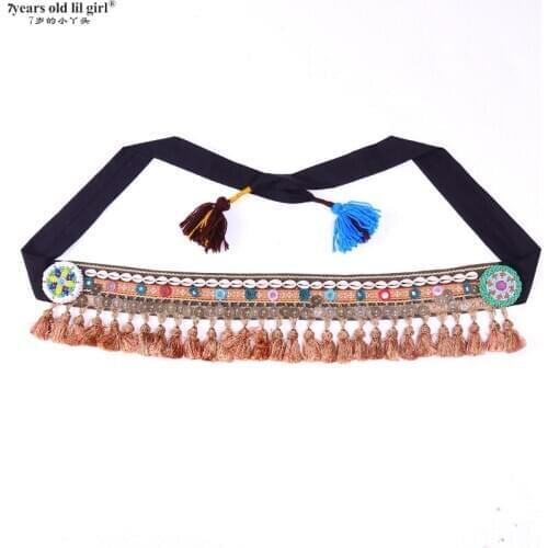 New Gothic Tribal belly dance Belt Copper Belly Dancing Waist Belt Hip Scarf FAA03