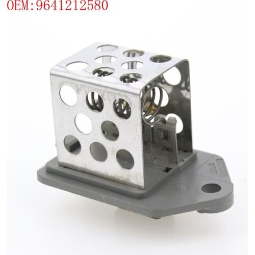 NEW NewBlower Motor Resistor 9641212580 for Citroen Berlingo C5 Peugeot 206 307 406 807 Expert Partner Car Accessories