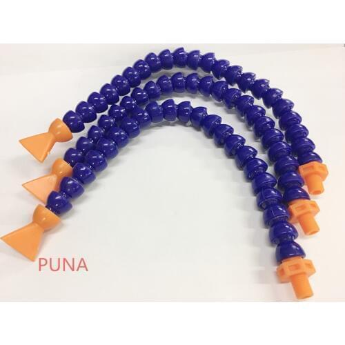 Plastic Flexible Water Oil Coolant Pipe Hose 1/8" Thread, 300mm Long ,Round Nozzle