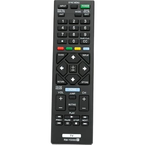Television Remote Control RM-YD093 For SONY LCD/LED TV KDL-24R425A KDL-24R405A KDL-24R407A RMYD093 Controle Fernbedienung