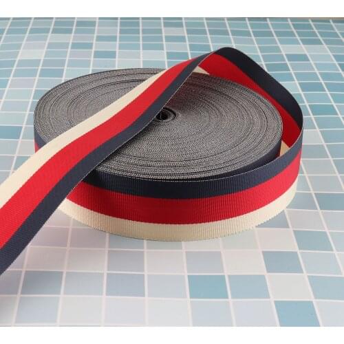 38mm Colorful Webbing Polyester Cotton Making Strap For Dog Pet Collar Bag Tape Clothes Belt Canvas Ribbon DIY Accessories