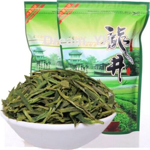 Dragon Well Green/ Tea Chinese Dragonwell Organic Dragon Well 250g Chinese Green Health Care Slimming Beauty Tea