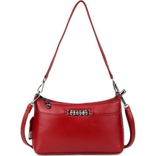 Ladies Shoulder Messenger Bag Soft Leather OL Business Womens Crossbody Handbags With Drill Selling Factory Wholesale Satchels