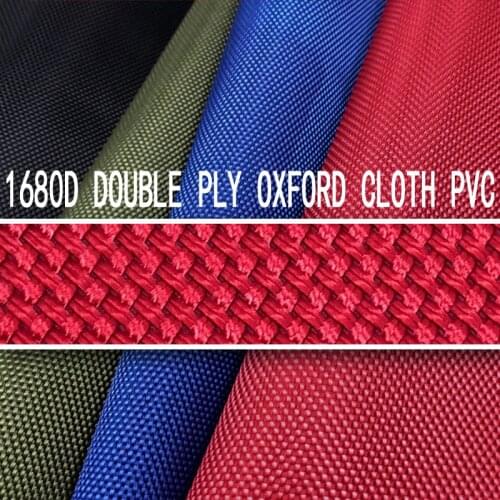 100*150cm Size Balck 1680D Oxford Fabric Coating Pvc Coating 1680D Bag Fabric Strong And Durable Oxford Fabric