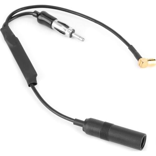 34.5cm/13.6in DAB Antenna Splitter Adapter 15‑20dB Gain Low Power Consumption For Car Radio Adapter (SI-AT14072)