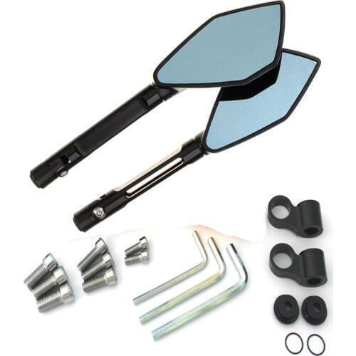 2PCS CNC Motorcycle Side Rear Mirrors for Aprilia TUONO Mana Dorsoduro Shiver Pegaso SXV Scarabeo SR50R