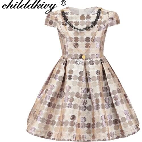 Childdkivy 3-12 Years Autumn Baby Girl Cute Princess Dress Kids Party Dresses for Toddler Girls Flower Girl Dresses For Wedding