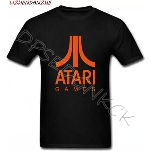 Hot 2020 ATARI T Shirt Fashion Short Sleeve O Neck Men T-Shirt Cool Printed Men Clothing Cotton Top Tees Camisetas hombre 069