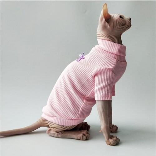 FSS Hairless Cat Clothes Spring AutumnCat Apparel Hairless Cat Outfits for Kitty clothes sphynx cat clothes