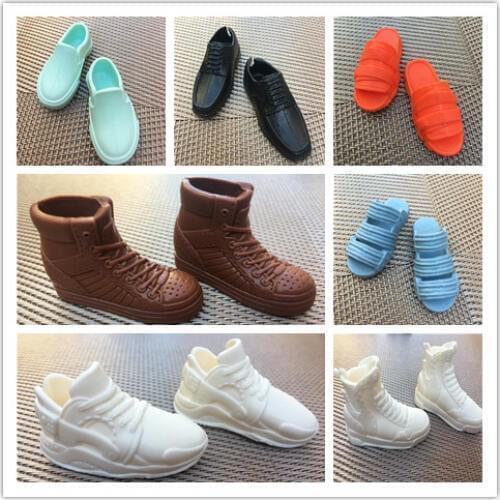 Original Prince Ken Doll Shoes Prince Boots Sport Air Shoes Slippers Fashion Male Doll Casual Shoes Dolls Accessories