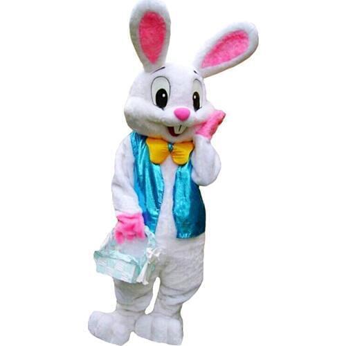 Easter Bunny Mascot costume Bugs Rabbit Hare Easter Adult Mascot (160cm-180cm) 1size