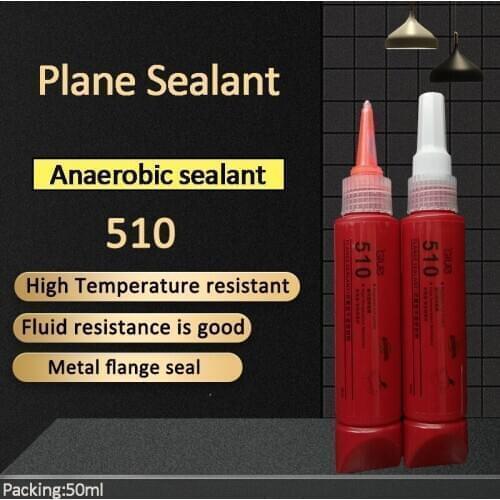 Higlue 510 plane sealant high temperature metal flange sealant anaerobic gasket adhesive