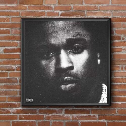 Pop Smoke Faith Music Album Cover Poster Music Singer Star Canvas Poster Wall Painting Home Decoration ( No Frame )