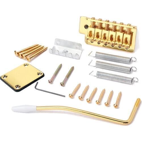Replace Electric Guitar Tremolo Bridge with Neck Plate for Stratocaster Strat