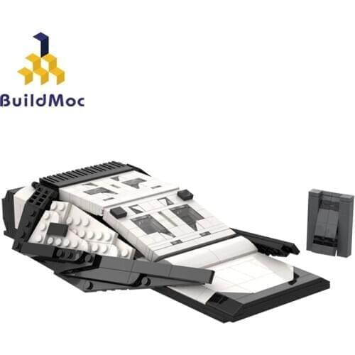 MOC-50018 Interstellars Ranger Star Administrator Spacecraft Technical Series Boy Luxury Collector Building Blocks Kid Toys Gift