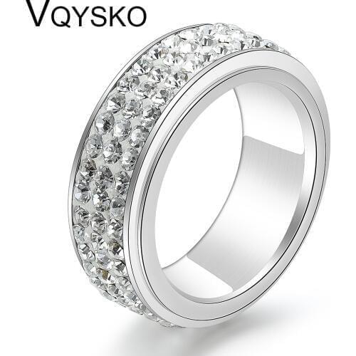 Unique Design White Gold Filled Wedding Rings With Clear Crystal Micro Pave Fashion Jewelry New Women Accessories Gift Ring