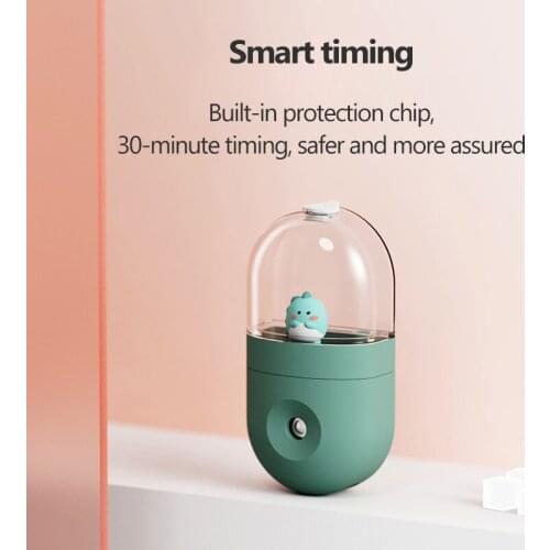Mini portable humidifier USB Cute Animal cartoon Nano Facial Sprayer cute pet Facial Humidifier car air humidifier Nanomist
