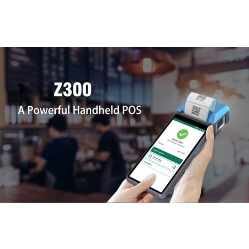 All in One Ticket Seller Handheld POS Machine with 58mm Thermal Printer (Z300)