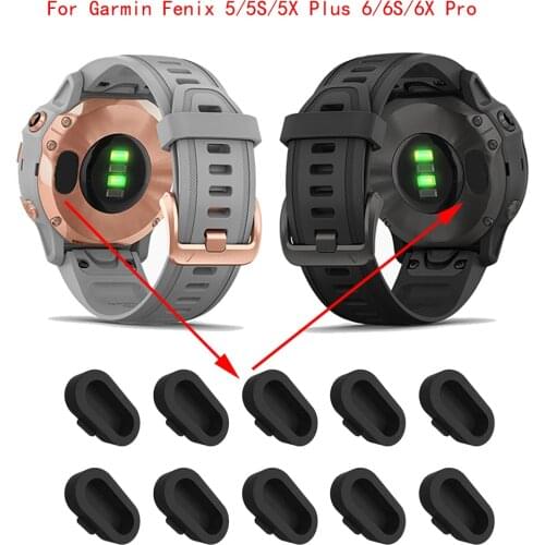 Charger Plug Cover Cap Protector Case For Garmin Fenix 5/5S/5X Plus 6/6S/6XPro Tactix Delta Solar Accessories Anti-dust Plug Cap