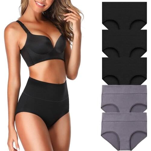 Seamless Panty Underwear Female Comfort Stretch Intimates Fashion Ladies High Waisted Briefs Panties Sexy Full Coverage Lingerie