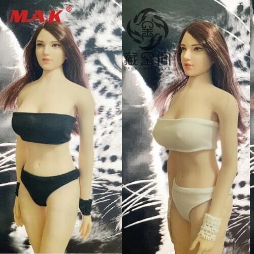 1/6 Scale Female Wrapped Chest Underwear Panty Set Fit 12" TBLeague large bust Body Clothes Accessories in stock