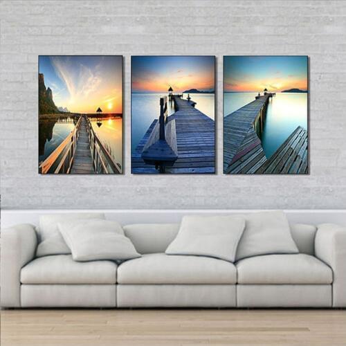 Full Square Round Drill 5D Diy Diamond Painting Seaside Landscape Diamond Embroidery Cross Stitch Mosaic Wall StickerZP-2141
