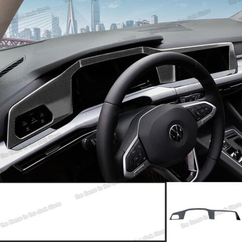 Lsrtw2017 Car Center Console Dashboard Trim Styling for Volkswagen Vw Golf 8 MK8 Pro R 2021 2022 Accessories Auto Parts