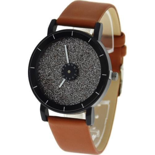 Wholesale New Fashion Coloful Powder Watches Women Men Black Case Wristwatches Hot Women Lady Two Needle Dress Watches