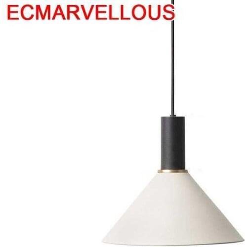 Design Industrial Decor Candiles Colgante Modernos Luminaire Suspendu Lampen Modern Deco Maison Hanging Lamp Pendant Light