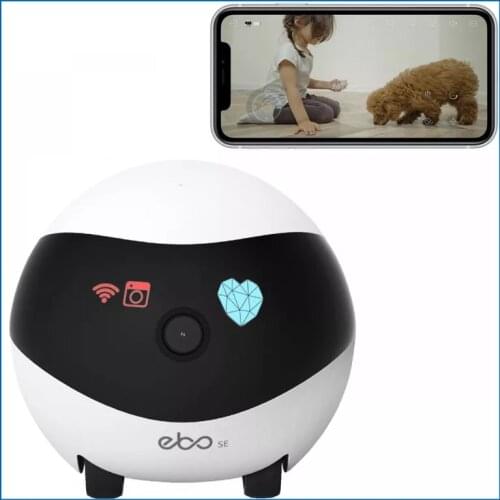 Ebo SE Catpal Smart Remotely Family Companionship Camera Robot Companion for Elderly /Children/Cat Ebo Se Version Standard EBOSE