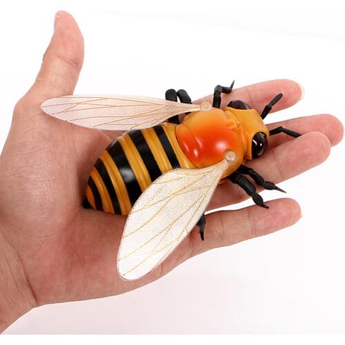 Infrared RC insects Honeybee Model Toy Simulation IR RC insects bee honeybee electronic pet robot model Prank toy joke toys Inf