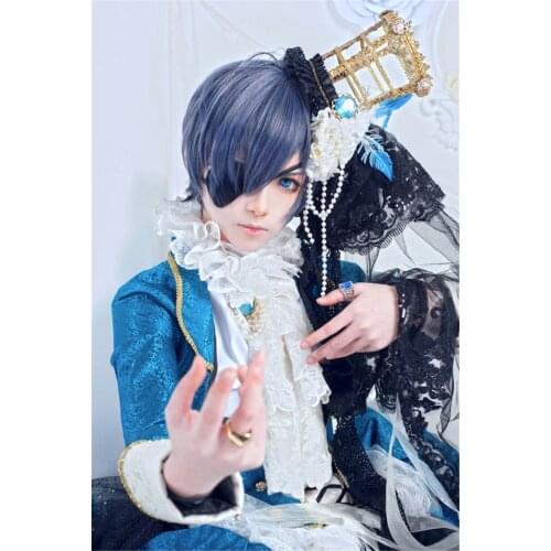 Ciel Phantomhive Black Butler Anime cosplay Ciel Phantomhive cosplay costume ciel Illustrator Edition