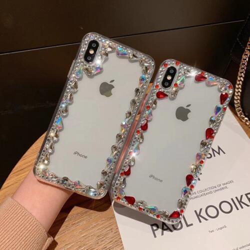 KINGSOIL Cases With Rhinestones For Phones