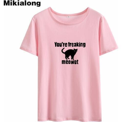 Mikialong Women's Silk T-Shirts