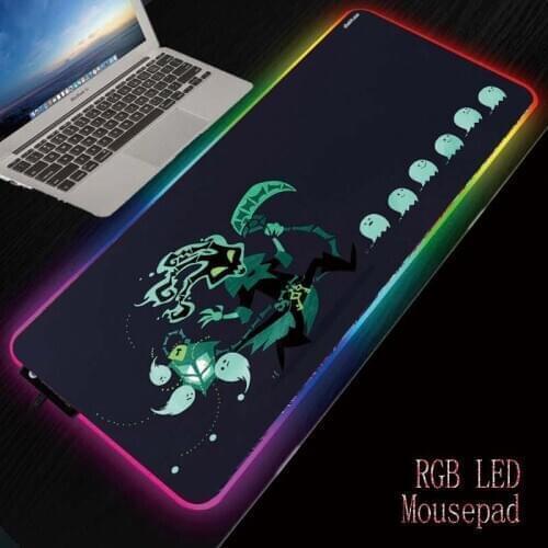 MRGBEST RGB LED Large Mouse Pad USB Wired Lighting Gaming Gamer Mousepad Keyboard Colorful Luminous for PC Mice Mat for LOL