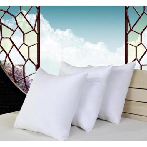 ZENGIA Cushion Cross Stitch Cushion Core 100% Cotton Pillow Core Pillow Filling Pillow Inner 45x45cm Pillow Nonwoven Pillow Inne