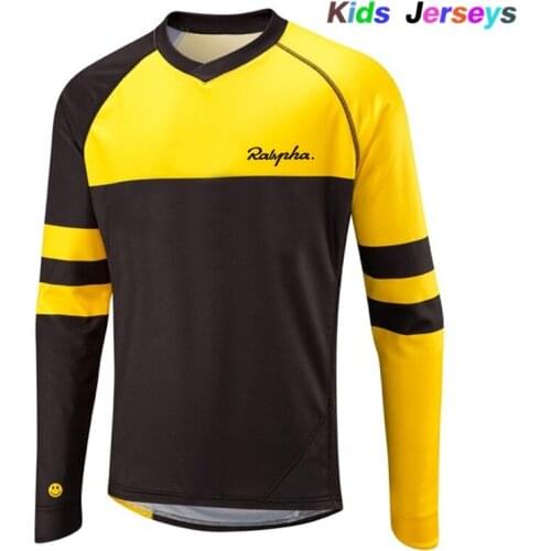 2020 New Kids Quick Dry Motocross Jerseys Downhil Mountain Bike DH Shirt MX Motorcycle Clothing Ropa for Boys MTB T-Shirts