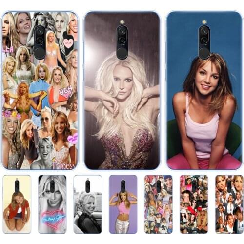 Silicon cover for redmi 8a 8 case redmi note 8 PRO 8T 9S case for xiaomi mi 10 PRO NOTE 10 PRO MI 9 lite MAX case Britney Spears