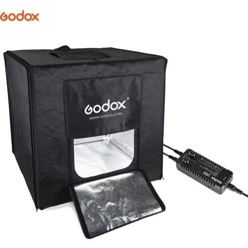 Godox Mini LED Photo Studio Shooting Tent Softbox 40*40*40cm LSD40 2PCS LED Lamp Band Power 40W 10000~11000 Lumen with Carry Bag