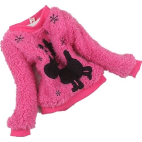 Girls' Tops Cute hairy pullover jacket Princess coat YF082