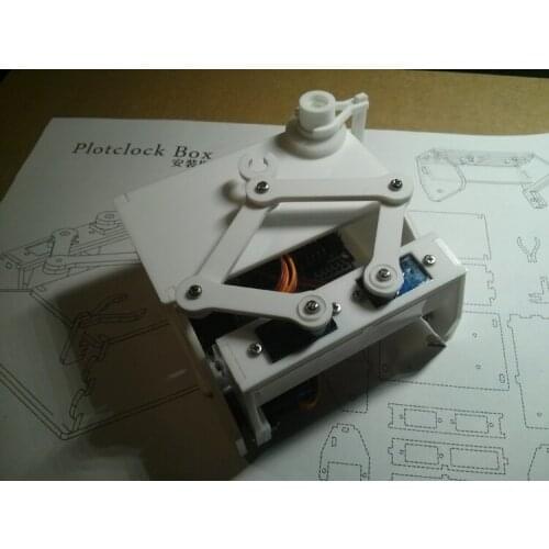Box Version Plotclock robot clock kit Arduino kit