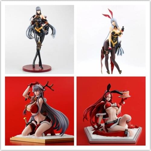 Japan Anime Valkyria Chronicles Selvaria Bles Battle Bunny PVC Action Figure Collection Model Toys Christmas Gift