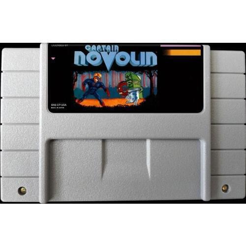 16Bit Games ** Captain Novolin ( USA Version!! )