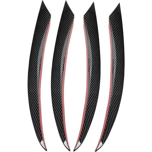 4pcs Car Front Left & Right Front Air Vent Trim Cover Carbon Fiber Style ABS Fit for Mercedes-Benz C Class 2015 2016 2017 2018