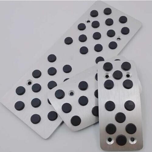 Car Accessories For Subaru Forester Outback Legacy XV Tribeca AT,Gas Accelerator Brake Footrest Pedal Pad Cover Stickers