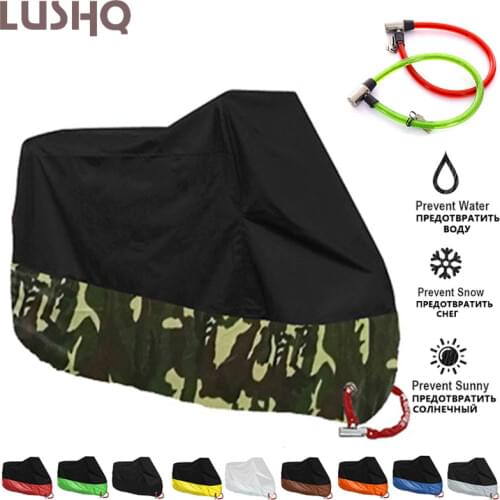 Motorcycle Cover Tarpaulin Snowmobile Bike Covers Protection For SUZUKI KATANA 750 INTRUDER VL 1500 BOULEVARD M50 KAWASAKI Z900