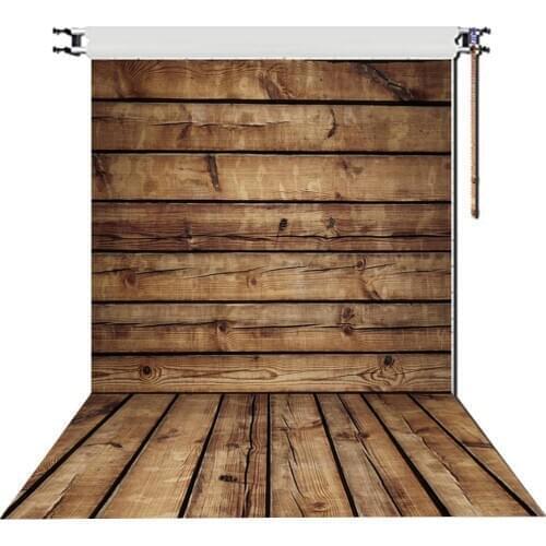 Planks Backdrop Brown Horizontal Wooden Board Party Photography Background Holiday Celebration Photo Booth Studio Decor